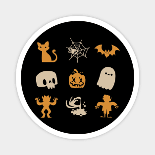 Halloween Ornaments Magnet